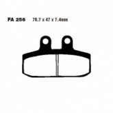 Колодки тормозные EBC FA256HH