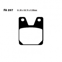 Колодки тормозные EBC FA267