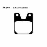 Колодки тормозные EBC FA267HH