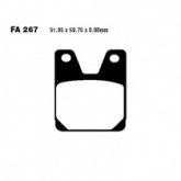Колодки тормозные EBC FA267HH