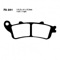 Колодки тормозные EBC FA281HH