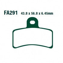 Колодки тормозные EBC FA291
