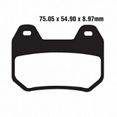 Колодки тормозные EBC FA304V 