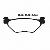 Колодки тормозные EBC FA319/2V 