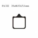 Колодки тормозные EBC FA322HH