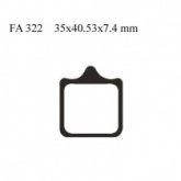 Колодки тормозные EBC FA322HH