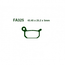 Колодки тормозные EBC FA325R