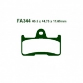 Колодки тормозные EBC FA344TT