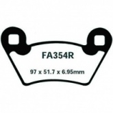 Колодки тормозные EBC FA354R