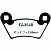 Колодки тормозные EBC FA354R