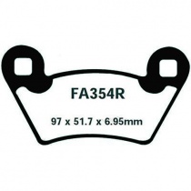 Колодки тормозные EBC FA354R