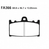 Колодки тормозные EBC FA366