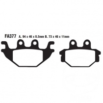 Колодки тормозные EBC FA377V
