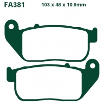 Колодки тормозные EBC FA381