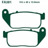 Колодки тормозные EBC FA381HH