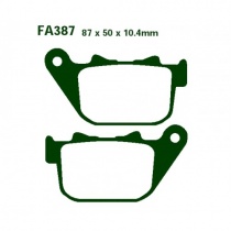 Колодки тормозные EBC FA387