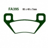Колодки тормозные EBC FA395R