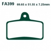 Колодки тормозные EBC FA399
