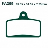 Колодки тормозные EBC FA399