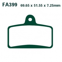 Колодки тормозные EBC FA399