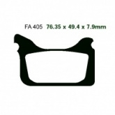 Колодки тормозные EBC FA405MX-S