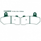 Колодки тормозные EBC FA409HH