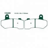 Колодки тормозные EBC FA409V