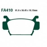 Колодки тормозные EBC FA410TT