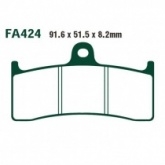 Колодки тормозные EBC FA424