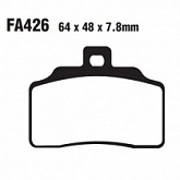 Колодки тормозные EBC FA426 