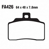 Колодки тормозные EBC FA426 