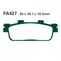 Колодки тормозные EBC FA427TT