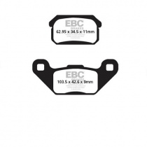 Колодки тормозные EBC FA431R