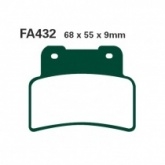 Колодки тормозные EBC FA432