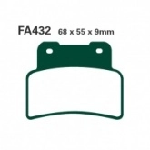 Колодки тормозные EBC FA432