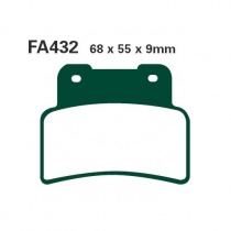 Колодки тормозные EBC FA432HH