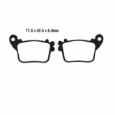 Колодки тормозные EBC FA436V