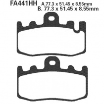 Колодки тормозные EBC FA441HH