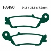 Колодки тормозные EBC FA450R
