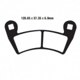 Колодки тормозные EBC FA452TT