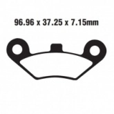 Колодки тормозные EBC FA453TT