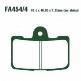 Колодки тормозные EBC FA454/4HH