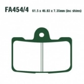 Колодки тормозные EBC FA454/4HH