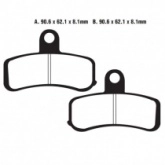 Колодки тормозные EBC FA457V