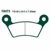 Колодки тормозные EBC FA473
