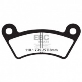 Колодки тормозные EBC FA482R