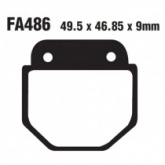 Колодки тормозные EBC FA486
