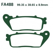 Колодки тормозные EBC FA488HH