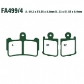 Колодки тормозные EBC FA499/4HH