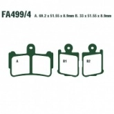 Колодки тормозные EBC FA499/4HH